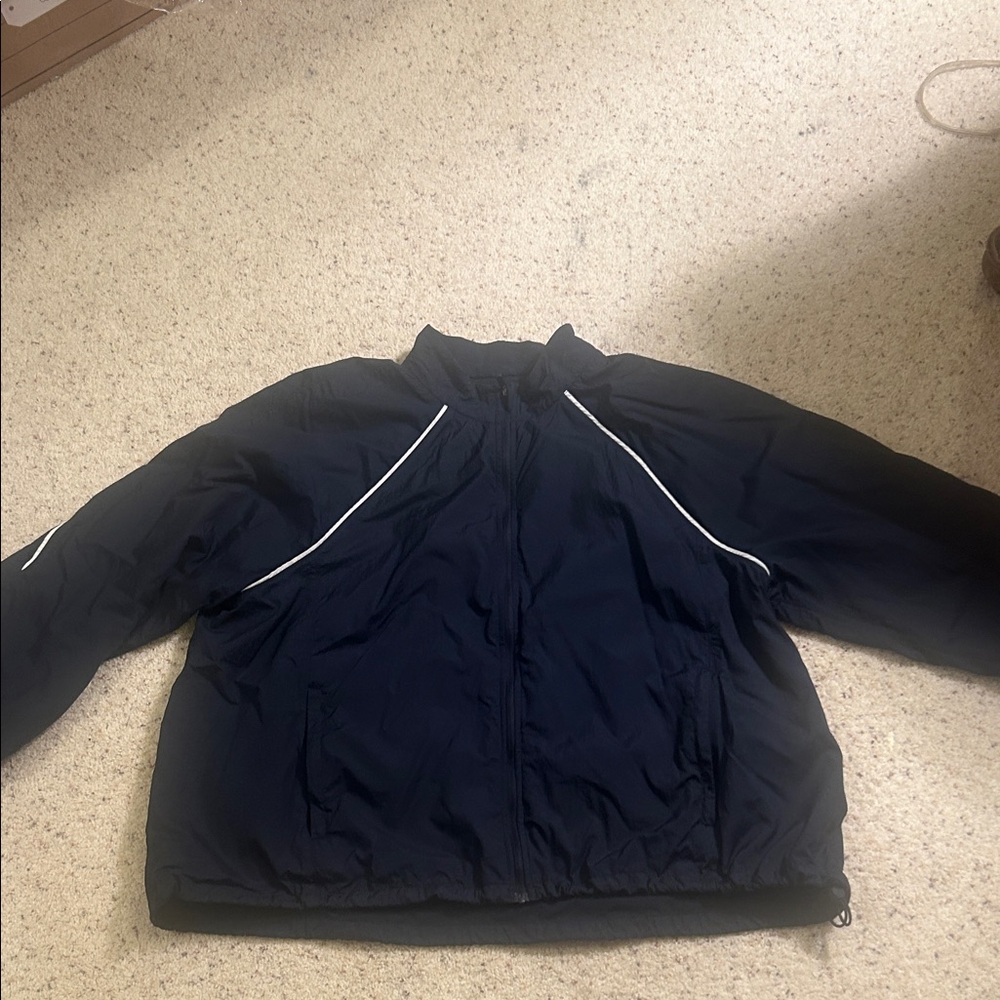 Navy Lululemon Windbreaker Jacket
